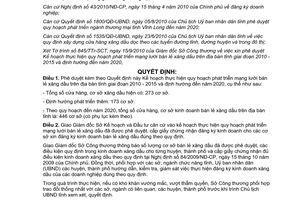 Quyết định 2344/QĐ-UBND năm 2010 phê duyệt Kế hoạch thực hiện quy hoạch