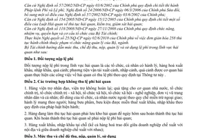 Thông tư 172/2010/TT-BTC hướng dẫn mức thu, chế độ thu, nộp, quản lý sử dụng