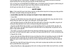 Quyết định 2075/QĐ-UBND năm 2010 phê duyệt Kế hoạch hành động ứng phó