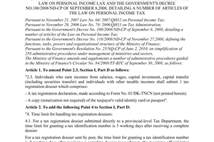 Circular No. 175/2010/TT-BTC amending and supplementing the Ministry of Finance