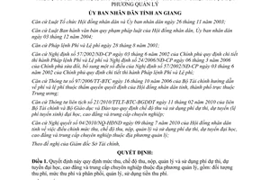 Quyết định 52/2010/QĐ-UBND mức thu chế độ thu nộp quản lý sử dụng phí dự thi