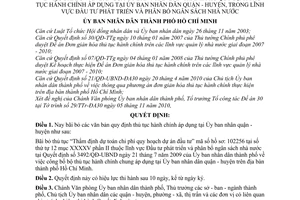 Quyết định 77/2010/QĐ-UBND bãi bỏ văn bản Ủy ban nhân dân Thành phố