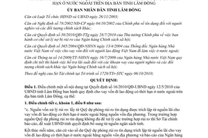 Quyết định 40/2010/QĐ-UBND vay vốn đi lao động có thời hạn ở nước ngoài