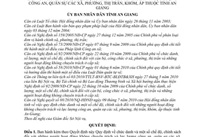 Quyết định 54/2010/QĐ-UBND chức danh chế độ, chính sách người hoạt động không