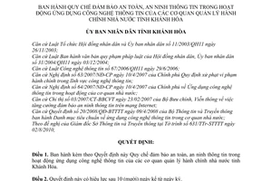 Quyết định 36/2010/QĐ-UBND Quy chế đảm bảo an toàn, an ninh thông tin