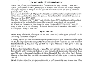 Quyết định 3043/QĐ-UBND  công bố sửa đổi bộ thủ tục hành chính