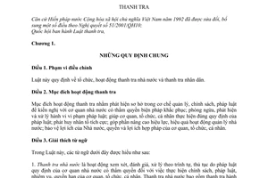 Luật thanh tra 2010