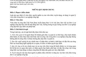 Luật viên chức 2010