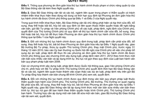 Nghị quyết 45/NQ-CP đơn giản hóa thủ tục hành chính