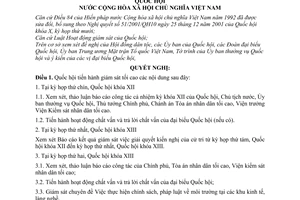 Nghị quyết 54/2010/QH12 Chương trình hoạt động giám sát Quốc hội năm 2011