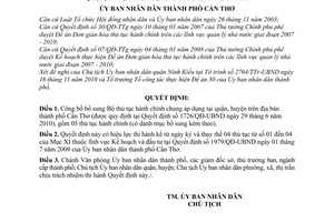 Quyết định 3176/QĐ-UBND  công bố bổ sung Bộ thủ tục hành chính chung