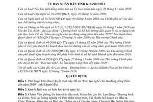 Quyết định 3074/QĐ-UBND phê duyệt Đề án “Đào tạo nghề cho lao động nông thôn