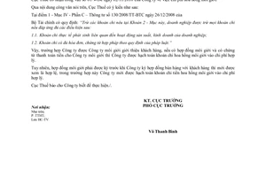 Công văn 11069/CT-TT&HT hạch toán chi phí hợp lý