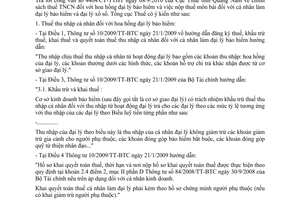 Công văn 4656/TCT-TNCN chính sách thuế thu nhập cá nhân