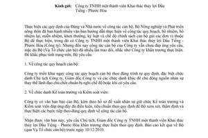 Công văn 6422/BNN-TCCB triển khai công tác cán bộ