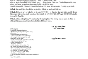 Thông tư 21/2010/TT-BTP Quy chế tập sự hành nghề luật sư