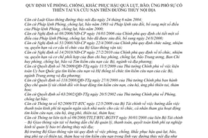 Thông tư 37/2010/TT-BGTVT phòng chống khắc phục hậu quả lụt bão