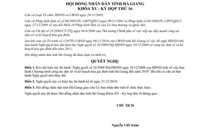 Nghị quyết 44/2010/NQ-HĐND kéo dài hiệu lực thi hành Nghị quyết 24/2008/NQ-HĐND