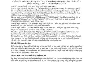 Thông tư 201/2010/TT-BTC mức thuế suất thuế nhập khẩu ưu đãi