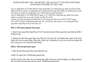 Thông tư 200/2010/TT-BTC hướng dẫn mức thu chế độ thu nộp quản lý sử dụng