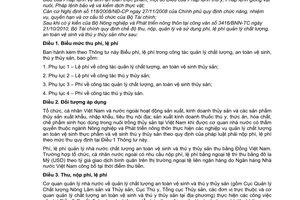 Thông tư 199/2010/TT-BTC hướng dẫn chế độ thu, nộp, quản lý sử dụng phí, lệ phí