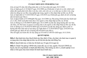 Quyết định 77/2010/QĐ-UBND bán, cho thuê cho thuê mua quản lý sử dụng nhà ở