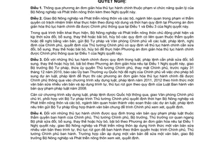 Nghị quyết 57/NQ-CP đơn giản hóa thủ tục hành chính