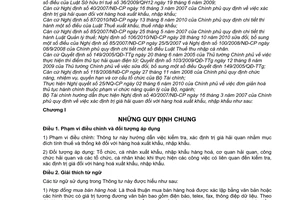 Thông tư 205/2010/TT-BTC hướng dẫn Nghị định 40/2007/NĐ-CP