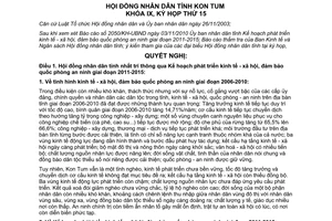 Nghị quyết 32/2010/NQ-HĐND Kế hoạch phát triển kinh tế xã hội