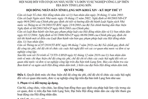 Nghị quyết 18/2010/NQ-HĐNĐ mức chi thực hiện chế độ công tác phí