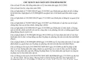 Quyết định 2917/QĐ-UBND 2010 đề án kiện toàn củng cố Tư pháp cấp xã Bình Phước