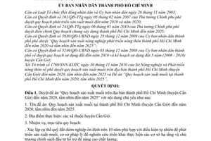 Quyết định 5765/QĐ-UBND duyệt đề án Quy hoạch sản xuất muối