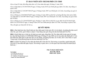 Quyết định 49/2010/QĐ-UBND Quy định quản lý nhà nước đối với chi nhánh văn phòng