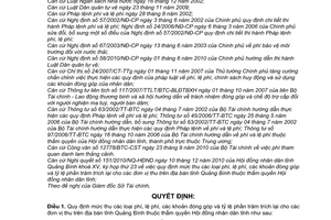 Quyết định 19/2010/QĐ-UBND mức thu phí, lệ phí, khoản đóng góp