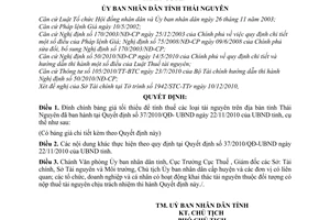 Quyết định 46/2010/QĐ-UBND đính chính bảng giá tối thiểu để tính thuế tài nguyên