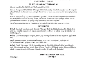 Quyết định 60/2010/QĐ-UBND chế độ công tác phí, chi tổ chức hội nghị