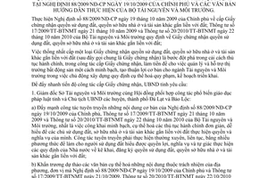 Chỉ thị 09/2010/CT-UBND tăng cường công tác cấp GCN quyền sử dụng đất Lâm Đồng