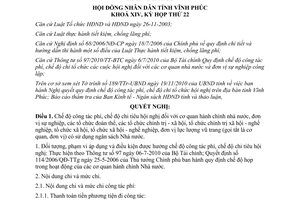 Nghị quyết 32/2010/NQ-HĐND quy định chế độ công tác phí, chi hội nghị