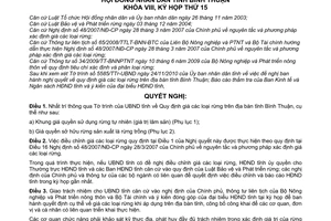 Nghị quyết 99/2010/NQ-HĐND thông qua quy định giá rừng