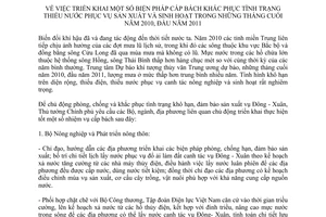 Chỉ thị 2197/CT-TTg triển khai biện pháp cấp bách khắc phục tình trạng