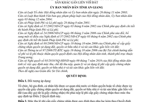 Quyết định 61/2010/QĐ-UBND mức thu chế độ thu nộp quản lý sử dụng