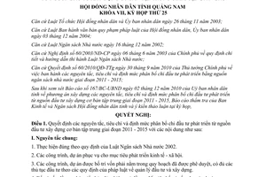 Nghị quyết 166/2010/NQ-HĐND nguyên tắc tiêu chí định mức phân bổ chi đầu tư