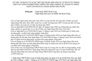 Thông báo 460/TB-NHNN áp dụng tỷ lệ dự trữ bắt buộc tổ chức tín dụng