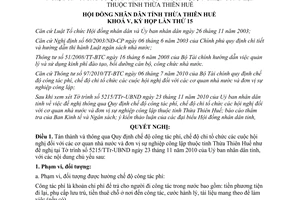 Nghị quyết 15l/2010/NQ-HĐND quy định chế độ công tác phí chi tổ chức hội nghị
