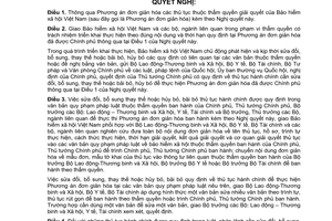 Nghị quyết 49/NQ-CP đơn giản hóa thủ tục