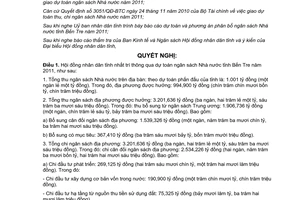 Nghị quyết 17/2010/NQ-HĐND dự toán phân bổ ngân sách Bến Tre năm 2011