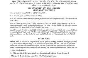 Nghị quyết 187/2010/NQ-HĐND sửa đổi Nghị quyết 172/2010/NQ-HĐND Quy định