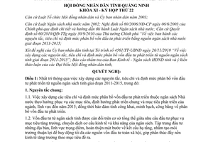 Nghị quyết 31/2010/NQ-HĐND xây dựng nguyên tắc tiêu chí và định mức phân bổ vốn