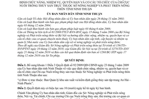 Quyết định 2433/2010/QĐ-UBND bổ sung khoản quyết định 92/2009/QĐ-UBND