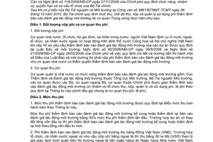 Thông tư 218/2010/TT-BTC  mức thu chế độ thu nộp quản lý sử dụng phí